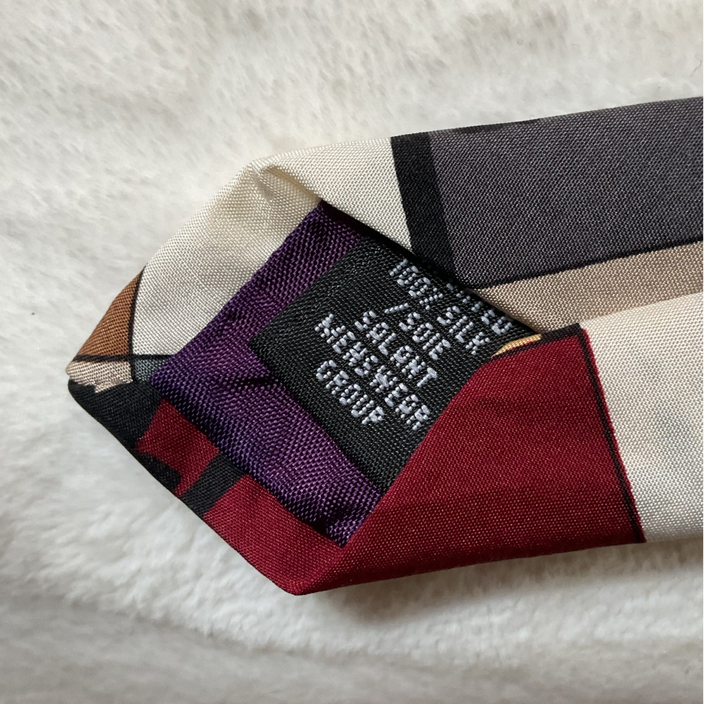 Fun vintage silk tie for the Beatles - Picture 4 of 6